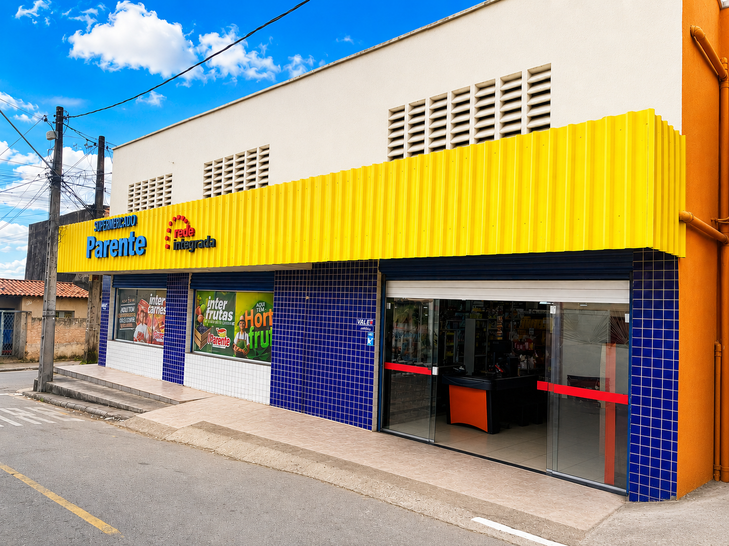 Fachada Supermercado Parente